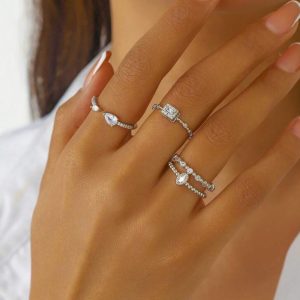 3 pcs silver