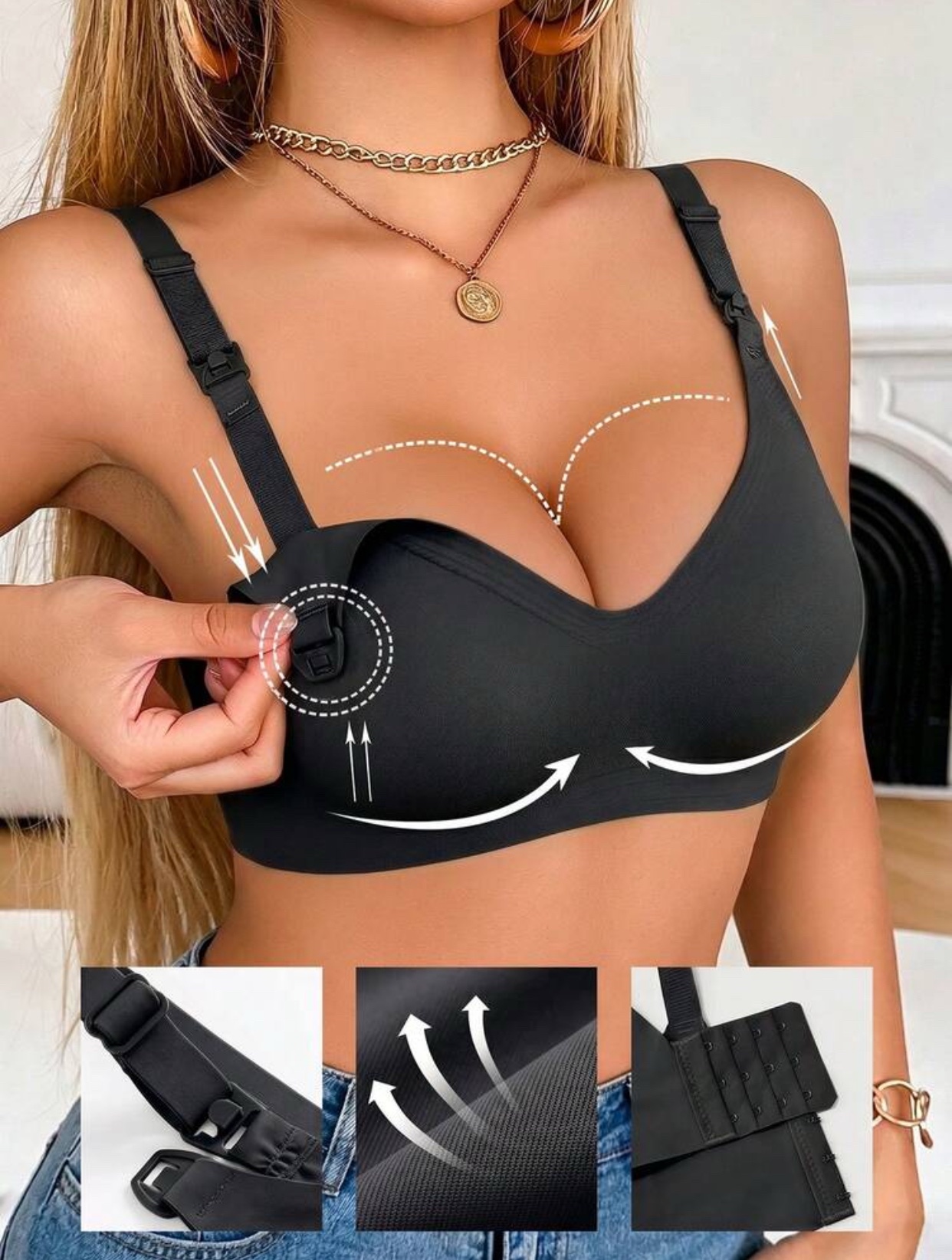 Nursing bras